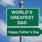 Father's day sign