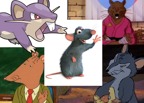 top 5 fictional rats